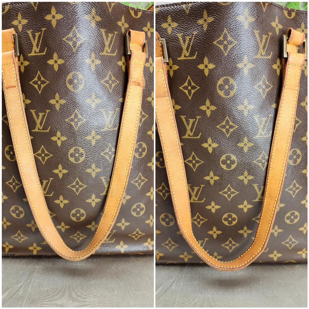 Louis Vuitton Brown Monogram Tote - Picture 8 of 16